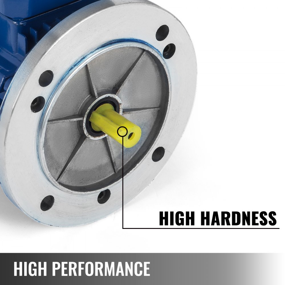 Motor Eléctrico Trifásico 0.18 Kw 1/4 Hp 3000 Rpm B5 F Insulation 50hz 230/400 V