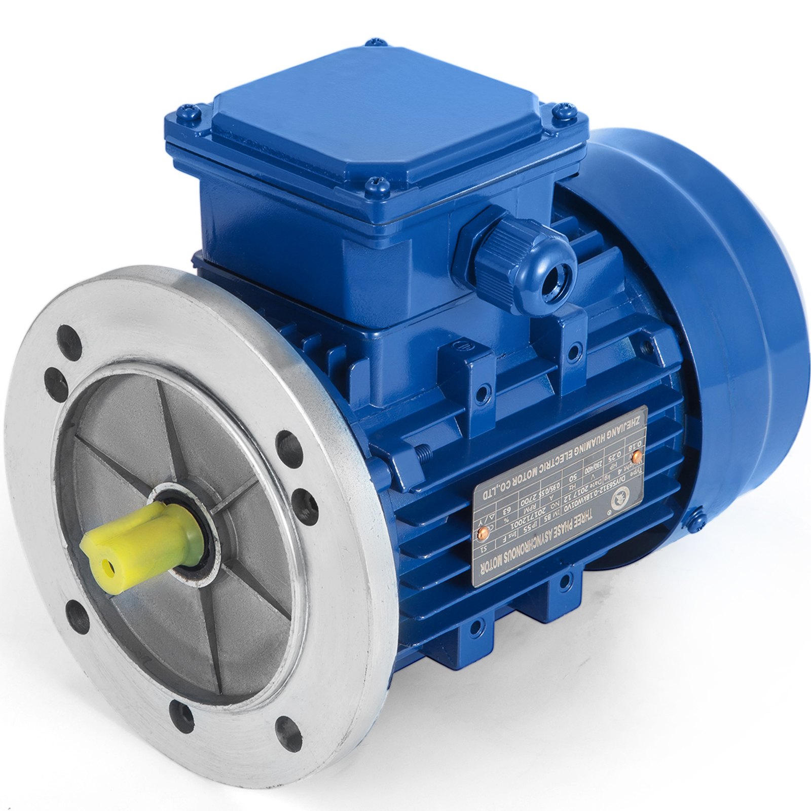 Motor Eléctrico Trifásico 0.18 Kw 1/4 Hp 3000 Rpm B5 F Insulation 50hz 230/400 V