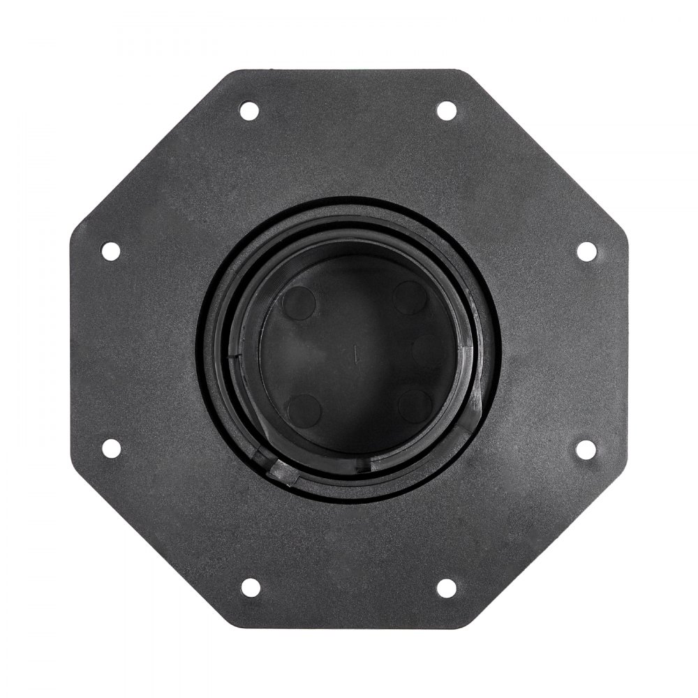 VEVOR Bloques de Terraza 24 Unidades, Carga de 907,18 kg, Pedestal de Plástico, Elevación de 60 a 135 mm, Altura Ajustable para Base de Cobertizo, para Madera, Hormigón y Metal, 202 x 202 x 85 mm