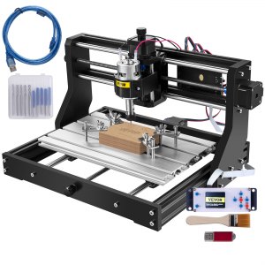 VEVOR VEVOR Mini Grabador Láser 270 x 440 mm 5,5W Máquina de Grabado de  Escritorio Compatible con Windows7/8/10/11, iOS/Android Máquina de Grabado  CNC para Papel, Madera, Cuero, Tela, Plástico, Acrílico