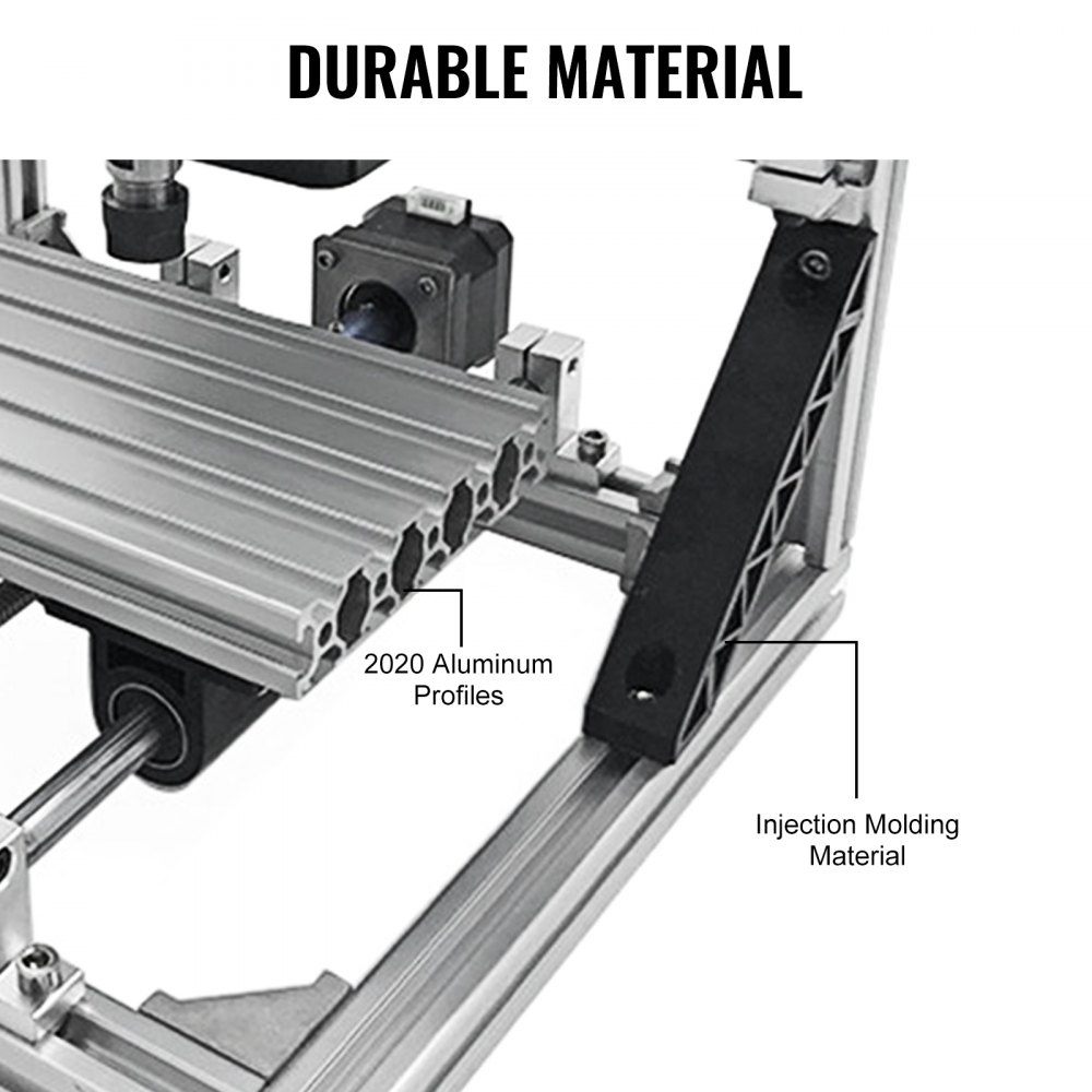 VEVOR VEVOR Mini Grabador Láser 410 x 400 mm 5,5W Máquina de Grabado Lláser  Compatible con Windows7/8/10/11, iOS/Android Máquina de Grabado CNC para  Grabar Papel, Madera, Cuero, Tela, Plástico, Acrílico