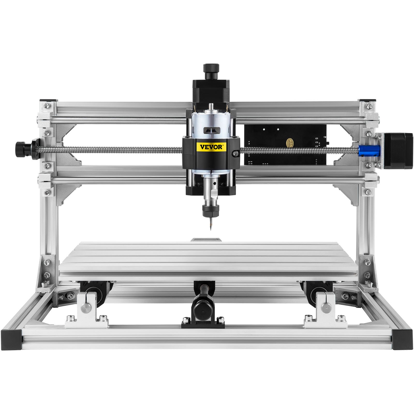 VEVOR Máquina de Grabado CNC 3018 DIY, Tablero de Control GRBL, Máquina de Grabado Láser, Recorrido de Trabajo: 11,8"x7,1"x1,8", Máquina CNC Láser de 3 Ejes Refinados, con Varillas de Extensión de 5mm