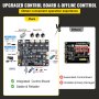 VEVOR Fresadora Cnc Máquina de Grabado Laser de 3 Ejes Fresadora Kit de Enrutador Cnc Herramienta de Grabado de Bricolaje con Control