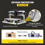 VEVOR Fresadora Cnc Máquina de Grabado Laser de 3 Ejes Fresadora Kit de Enrutador Cnc Herramienta de Grabado de Bricolaje con Control