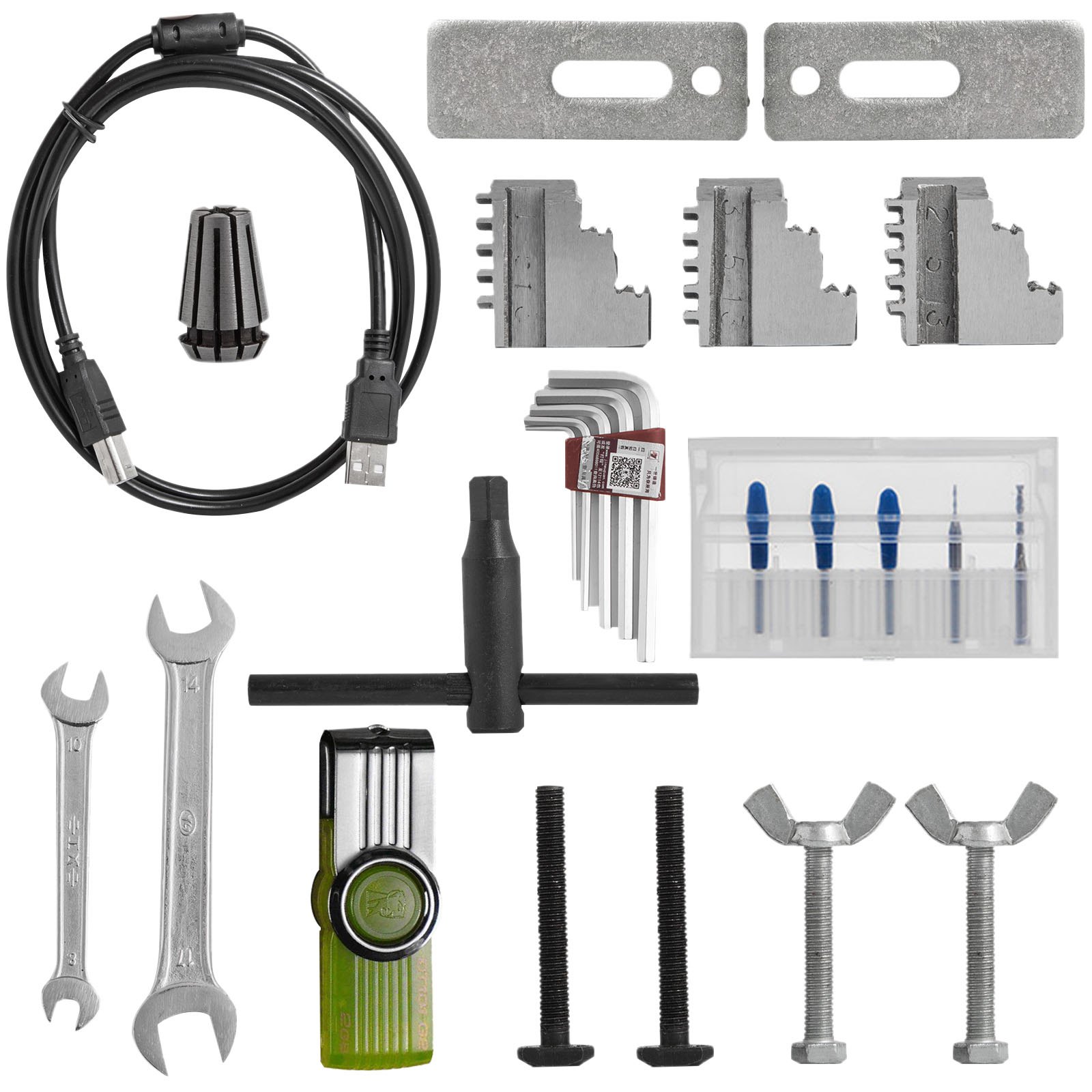 Fresadora De Grabado Cnc 6040 De 3 Ejes Aleación De Aluminio 6061 Carpintería