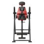 VEVOR Inversion Table, 136 kg Capacity Heavy Duty Inverted Table, Back Inverter Stretcher with Dual-Roller Locking, Decompression Tables for Shoulders, Neck, Back, Multi-Angle Adjustable Tether Strap