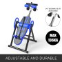 VEVOR Tabla de Inversión por Gravedad Plegable Inflable Ajustable con Cinturón Protector Rojo Tabla de Gravedad Invertida para Espalda Ejercicio Banco de Inversión Gravitacional Rojo