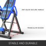 VEVOR Tabla de Inversión por Gravedad Plegable Inflable Ajustable con Cinturón Protector Rojo Tabla de Gravedad Invertida para Espalda Ejercicio Banco de Inversión Gravitacional Rojo