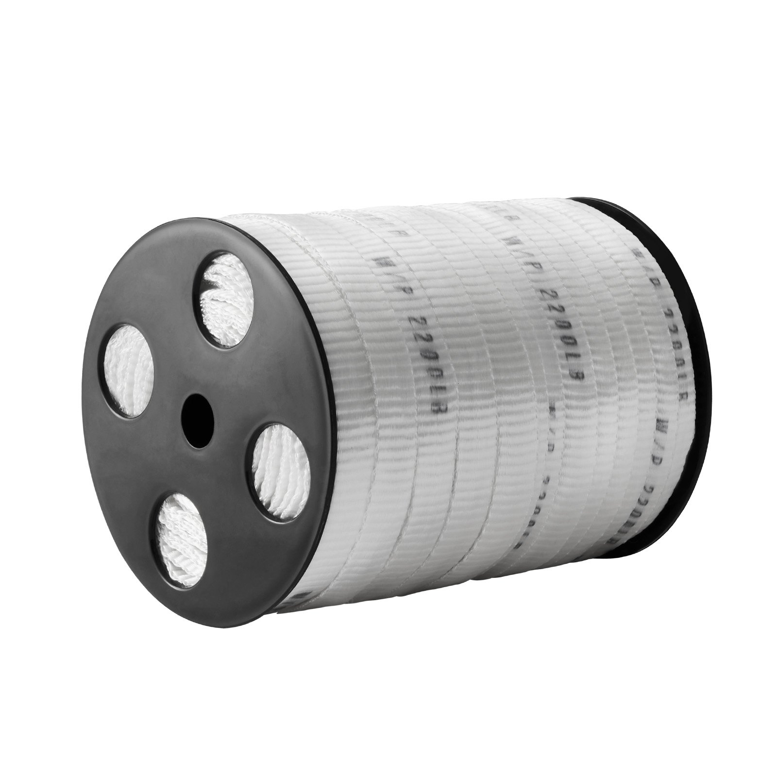 VEVOR Polyester Strapping Band 998 kgf Tensile Strength, Strength Band 96.9mx 1.6cm, Polyester Strapping, for Packaging, Shipping, Securing Equipment, DIY and Wiring