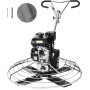 VEVOR Máquina Alisadora de Cemento 1165 mm 14 HP Paleta Eléctrica de Cemento a Gasolina Resistente con Plataforma Flotante Hoja de Paleta para Superficie de Concreto Lisa, Cemento de Concreto