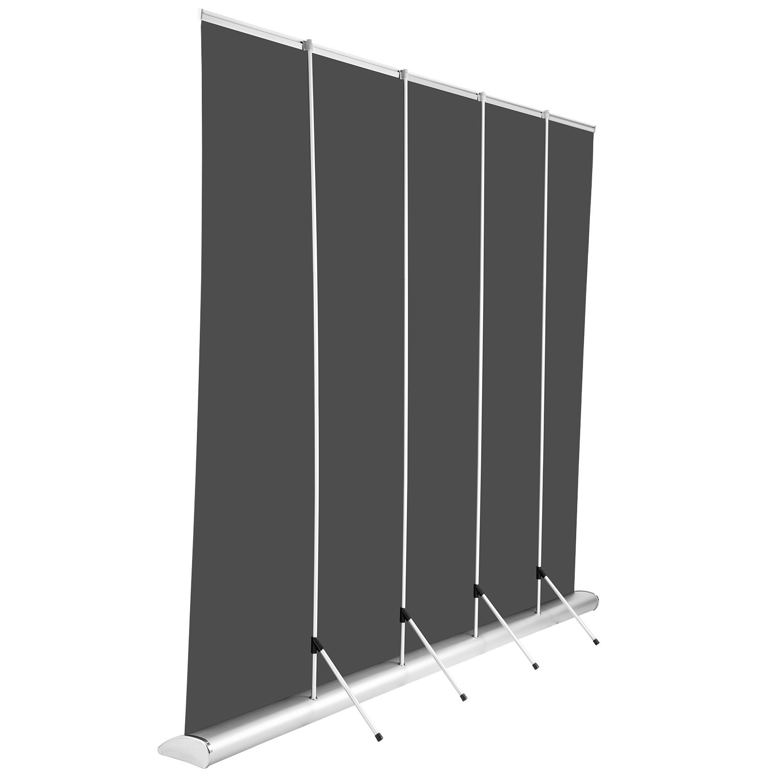 VEVOR Pantalla para Proyector 120 Pulgadas 268 x 200 cm Pantalla de Proyección Manual 16: 9 8K / 4K HD Tela Proyector Portátil Plegable con Soporte para Películas, Eventos Deportivos, Fotografías