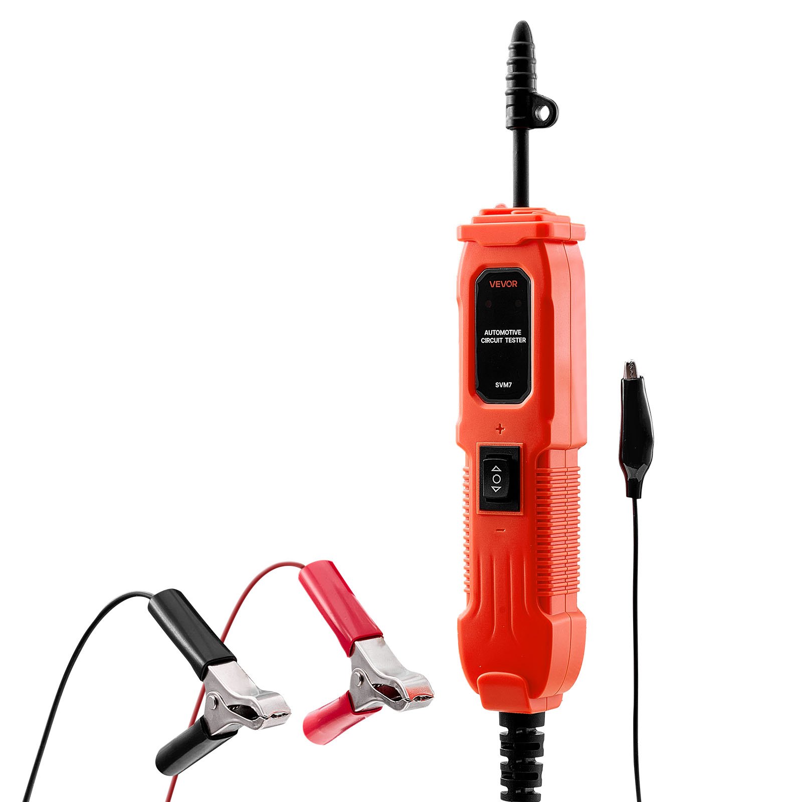 VEVOR Automotive Circuit Tester, 6 - 36 DCV Power Circuit Probe Tester with Lighting, Automotive Power Tester Probe with 13 ft / 4 m Cable, ABS Shell Wire Detector Finder for Sedan, SUV, RV, Truck