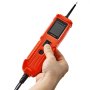 VEVOR Comprobador de Circuitos Automotrices, 8-35 DCV, con Sonda de Circuito, Pantalla TFT a Color e Iluminación, con Cable de Extensión 6 m y Estuche de Transporte, a Automóviles, Camionetas