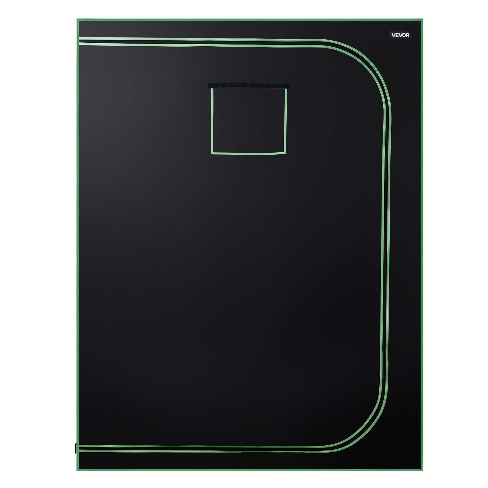 VEVOR Armario de Cultivo Interior 150x150x200 cm, Carpa de Cultivo con Ventana de Observación, Bandeja de Suelo y Cremallera, Mylar 600D de Alta Reflectancia, Tienda para Plantas, Flores, Verduras