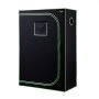 VEVOR Indoor Grow Tent, 120 x 60 x 180 cm, 600D High Reflective Mylar, Indoor Plant Tent with Observation Window, Floor Tray & Zipper, Heavy Duty Growing Tents for Fruit Flower Veggie