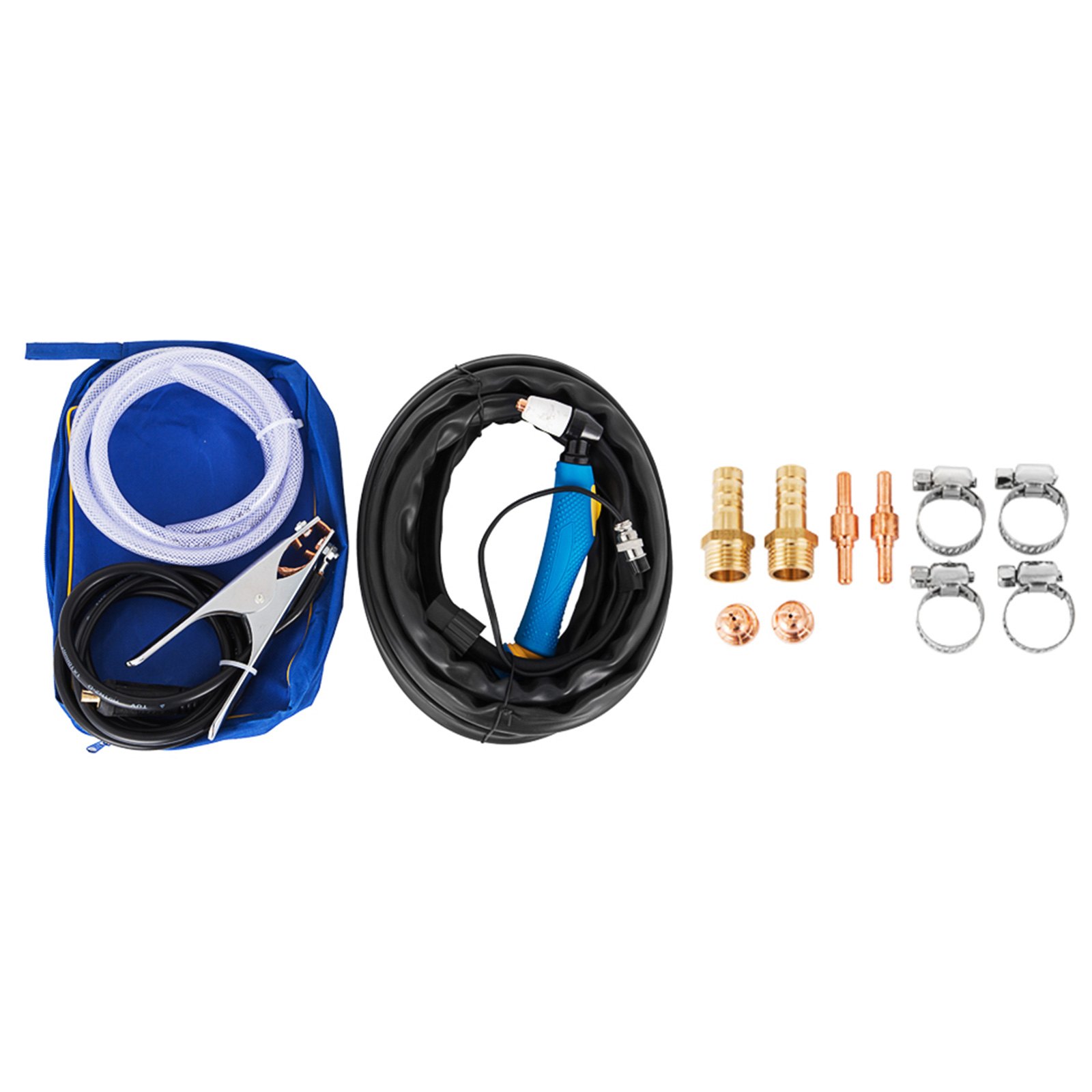 VEVOR Cortador de Plasma Portátil CUT40F 40A 230V Inversor de Máquina de Corte 12MM Ciclo de Trabajo 60% Máquina de Corte por Plasma de Aire Alta Frecuencia con Pantalla LCD y Accesorios Herramientas