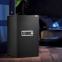 VEVOR Safe with fireproof wallet, single-door safe, 4 cubic feet, 2 dividers, digital furniture safe with key code/fingerprint access, valuables box for money and jewelry, black cash safe