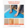 VEVOR Base para Suelos de 27,9 m², 3 en 1, con Cinta y Barrera de Vapor, Espuma EPE Resistente con PE Azul, Insonorizante y Antirruido, para Madera Laminada 3 Rollos x 9,3 m², 8470 x 1100 x 2 mm
