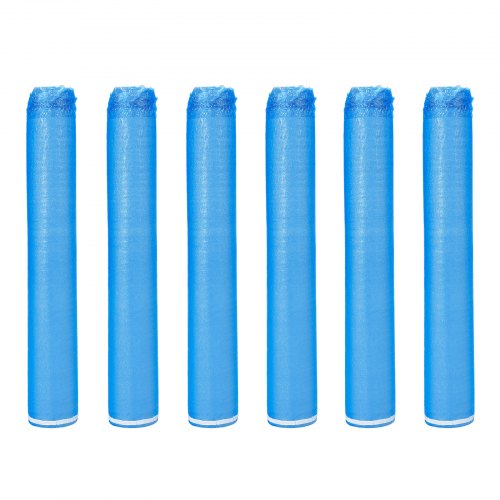 VEVOR Base para Suelos de 55,8 m², 3 en 1, con Cinta y Barrera de Vapor, Espuma EPE Resistente con PE Azul, Insonorizante y Antirruido, para Madera Laminada 6 Rollos x 9,3 m², 8470 x 1100 x 2 mm