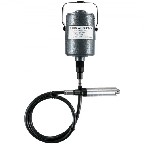 VEVOR Amoladora de Eje Flexible 380W Herramienta Rotativa de Eje Flexible 500-23000 RPM Amoladora Eléctrica 80 x 145 mm para Procesar Madera, Metal, Joyería, Piedra y Otros Trabajos de Escultura
