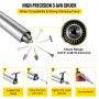 VEVOR Amoladora de Eje Flexible 380W Herramienta Rotativa de Eje Flexible 500-23000 RPM Amoladora Eléctrica 80 x 145 mm para Procesar Madera, Metal, Joyería, Piedra y Otros Trabajos de Escultura