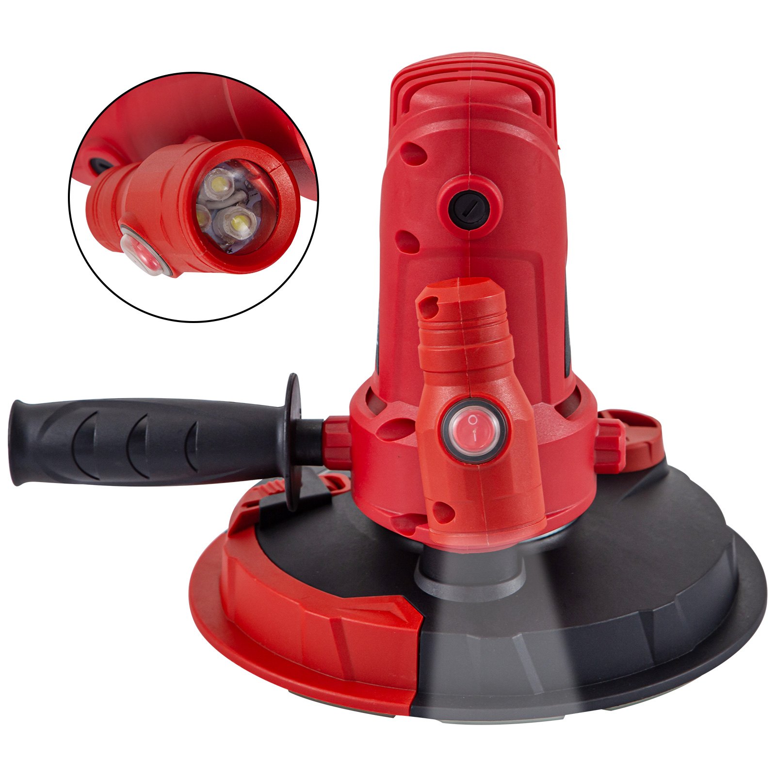 950w Lijadora De Pared Seca Hand Held Sander 180mm Dust Collection 3500rpm