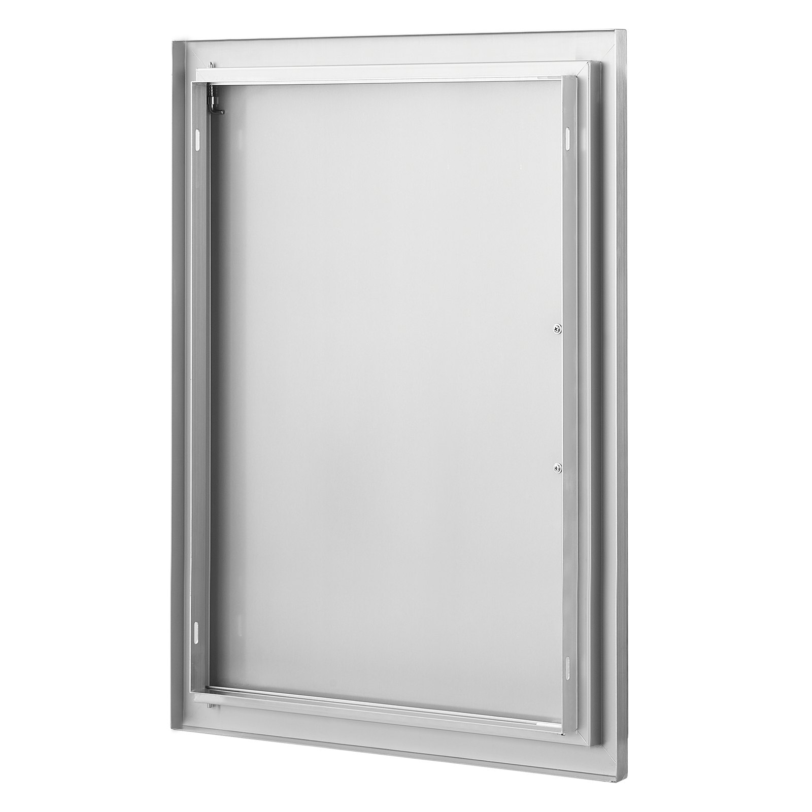 VEVOR Puerta de Acceso a Barbacoa Puerta de Cocina Exterior Simple de 508x686 mm Puerta Empotrada de Acero Inoxidable con Manija Empotrada para Isla de Barbacoa, Estación de Parrilla, Armario Exterior