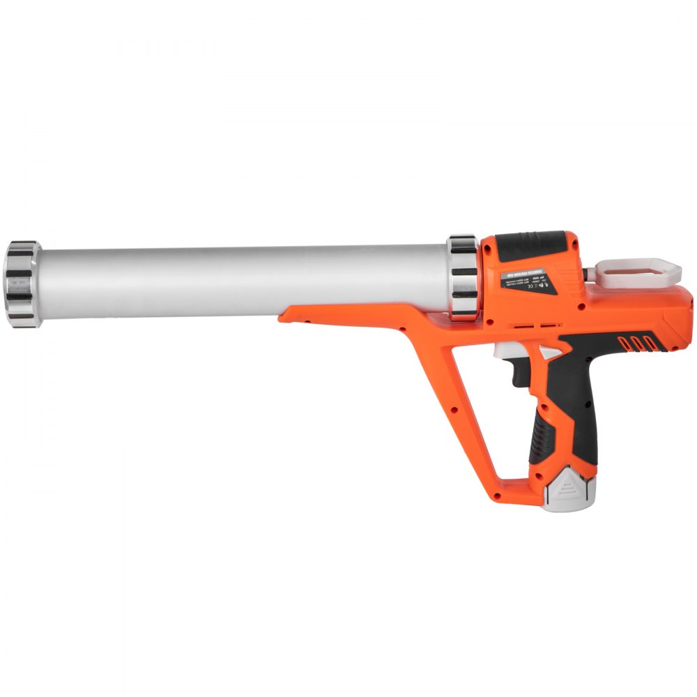 VEVOR Pistola de Cartucho a Batería 12 V Pistola de Calafateo Eléctrica Empuje 0-6500 N Velocidad Ajustable Pistola de Silicona para Llenar Huecos y Grietas en Puerta, Ventana, Inodoro, Pared