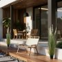 VEVOR Césped Artificial, Paquete de 2, en Maceta, de PVC, Ideal para Interior y Exterior, Hogar, Jardín, Oficina, Decoración de Habitaciones y Fiestas de Inauguración, Verde, 1194 x 350 x 350 mm