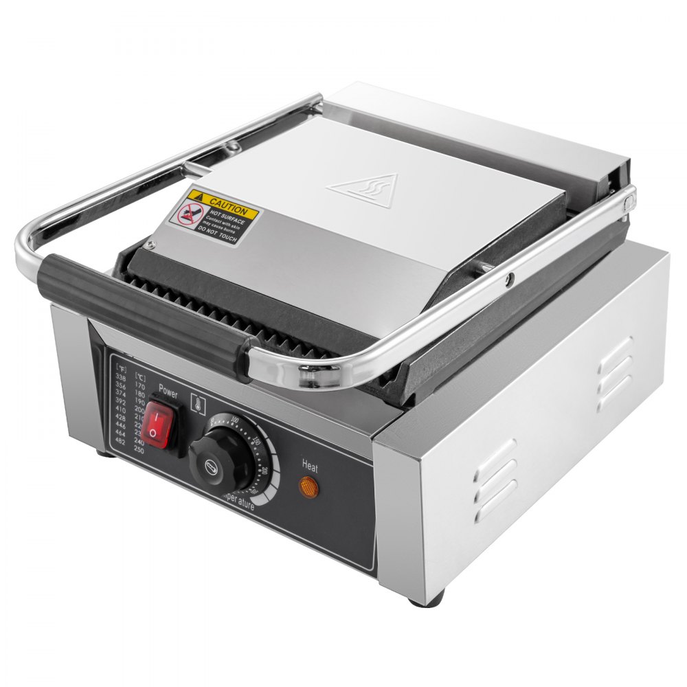 Parrilla Eléctrica Para Sándwich Fabricante De Prensa 1800w Tostadora Y Panini