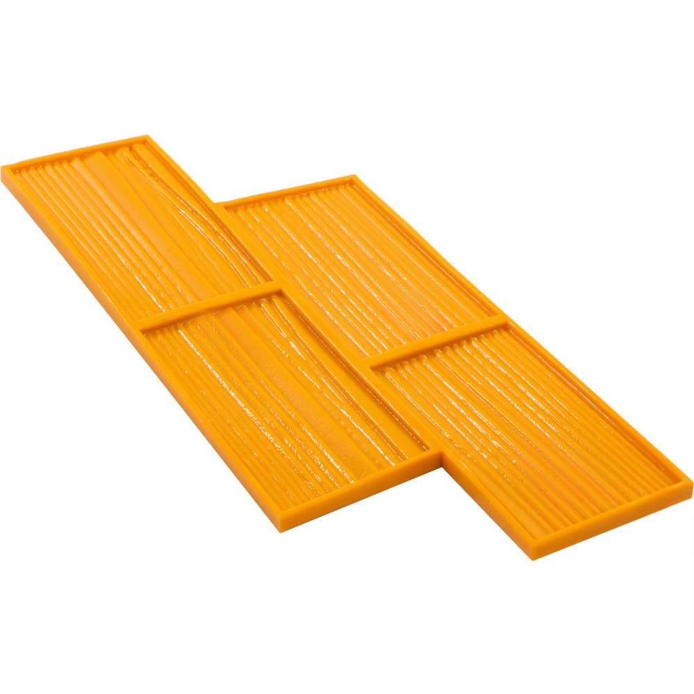 Vevor Molde Para Suelo Estampado Cemento Sintético Madera Textura Sello 56x14cm