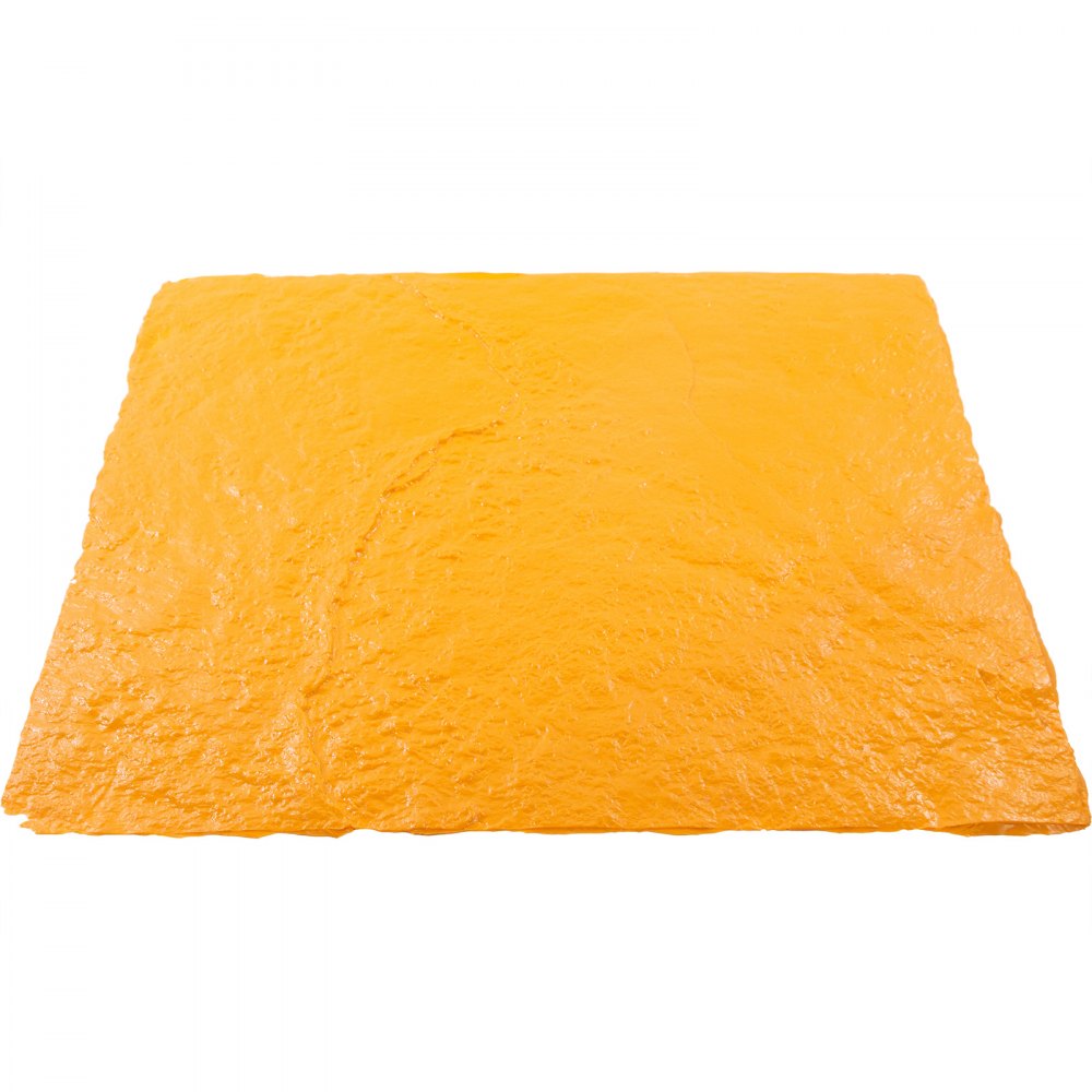 Vevor Molde De Hormigón Impreso Poliuretano 91,4 X 91,4 Cm 4 Piezas Amarillo