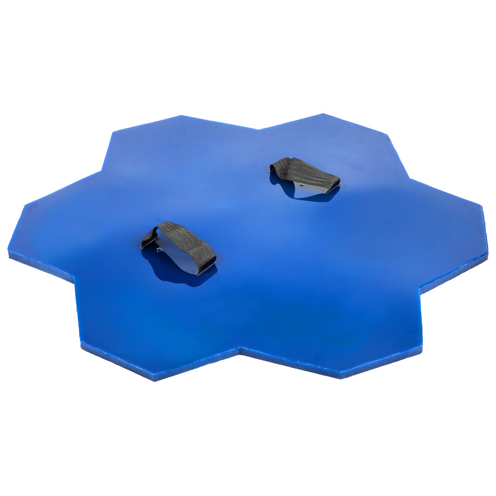 Vevor Molde Para Estampado De Hormigón Impreso Poliuretano 74 X 74 X 1,5 Cm Azul