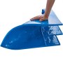 VEVOR Alfombrilla para Sellos de Hormigón 7 Piezas 618x618 mm Textura de Poliuretano para Revestimiento de Hormigón para Impresión de Suelo de Pizarra Moldes de Hormigón para Decoración de Exteriores