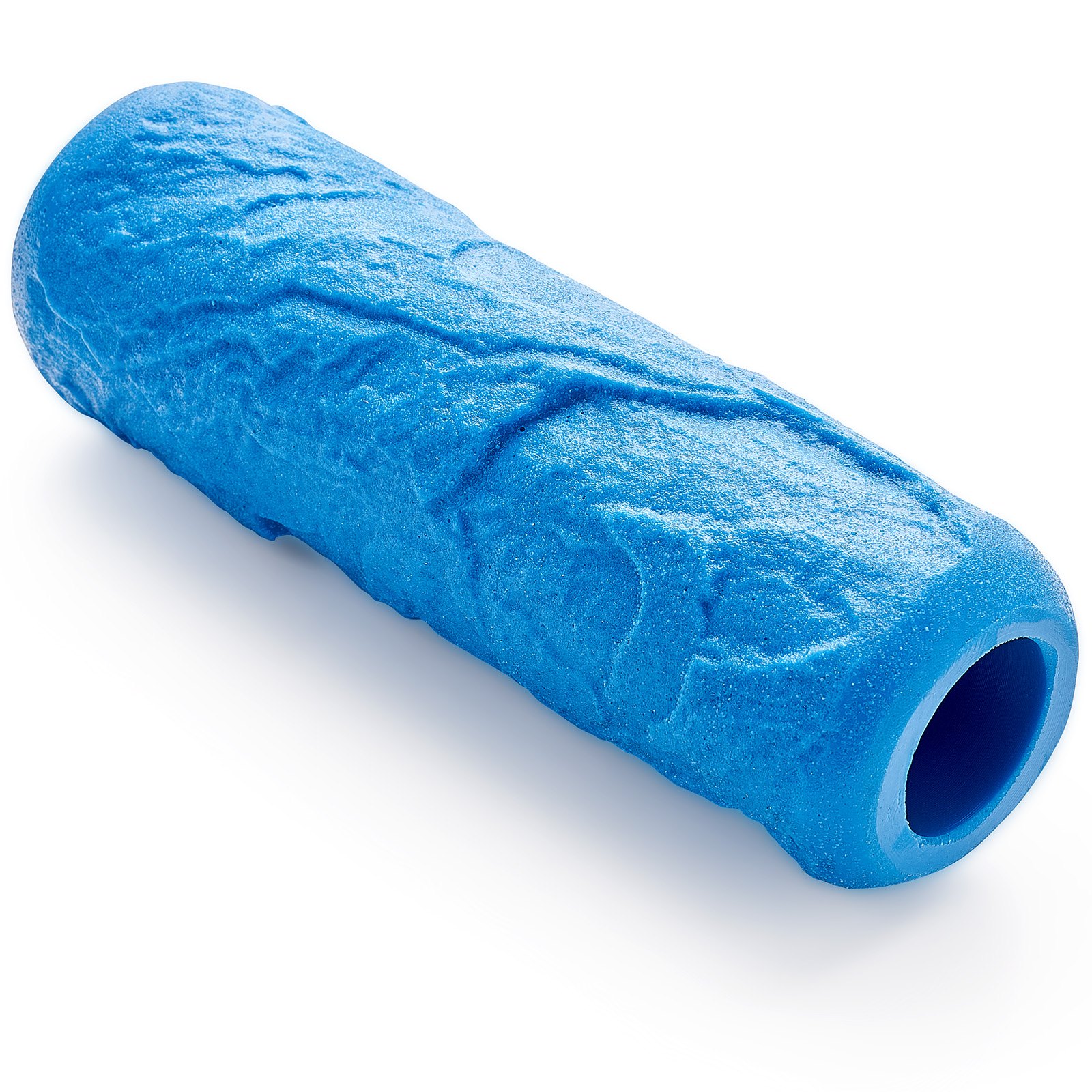 VEVOR Rodillo de Poliuretano para Sellos de Hormigón 217x71 mm para Texturas de Baldosas de Piedra Impresión de Suelos de Pizarra sin Costuras para Texturizar Hormigón, Decoración de Exteriores, Azul