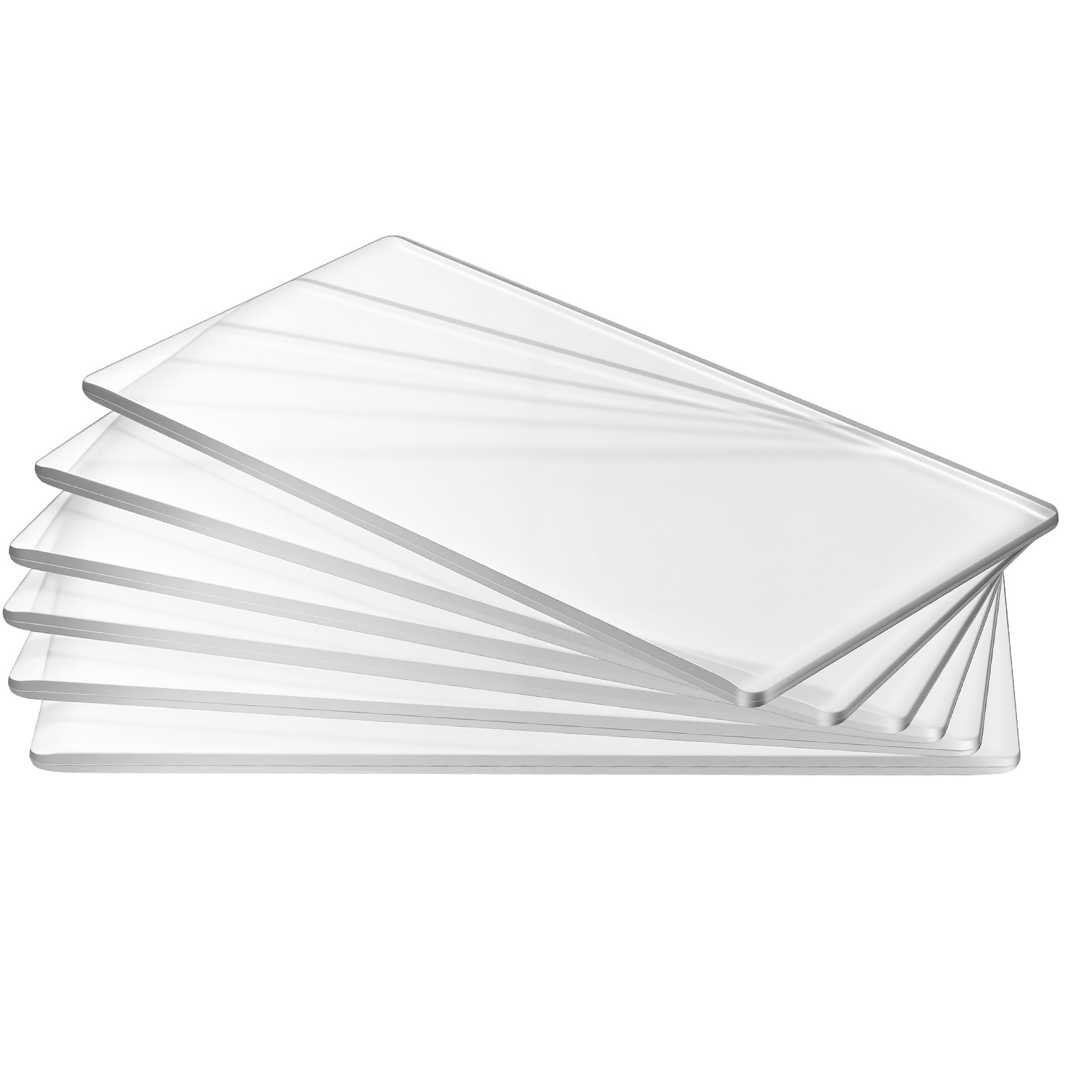 VEVOR Almohadillas de Corte para Troquelado 6 Piezas, 170 x 80 x 2,5 mm, Placas de Corte de Plástico, Compatible con Máquina de Troquelado y Estampado KM-1830 de VEVOR, para Scrapbooking Manualidades