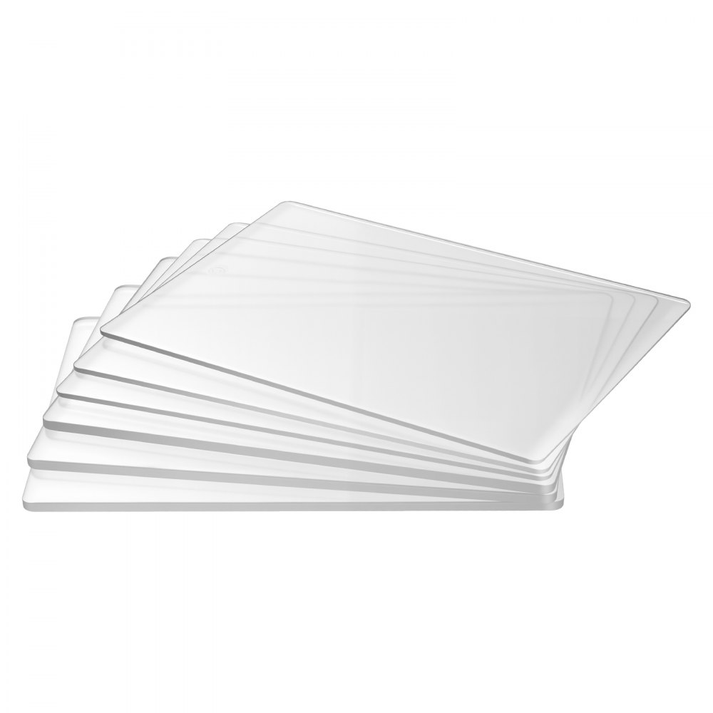 VEVOR Almohadillas de Corte para Troquelado 6 Piezas, 225 x 156 mm, Placas de Corte de Policarbonato, Compatible con Máquina de Troquelado y Estampado KM-1860 de VEVOR, para Manualidades Scrapbooking