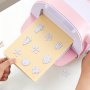 VEVOR Cutting Plates, 6 Pcs, 225 x 156 mm, Clear Polycarbonate Material, Die Cut Pads Compatible with VEVOR Die Cutting and Embossing Machine KM-1860, for Scrapbooking, Card Making, Crafting