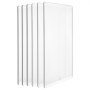 VEVOR Cutting Plates, 6 Pcs, 225 x 156 mm, Clear Polycarbonate Material, Die Cut Pads Compatible with VEVOR Die Cutting and Embossing Machine KM-1860, for Scrapbooking, Card Making, Crafting