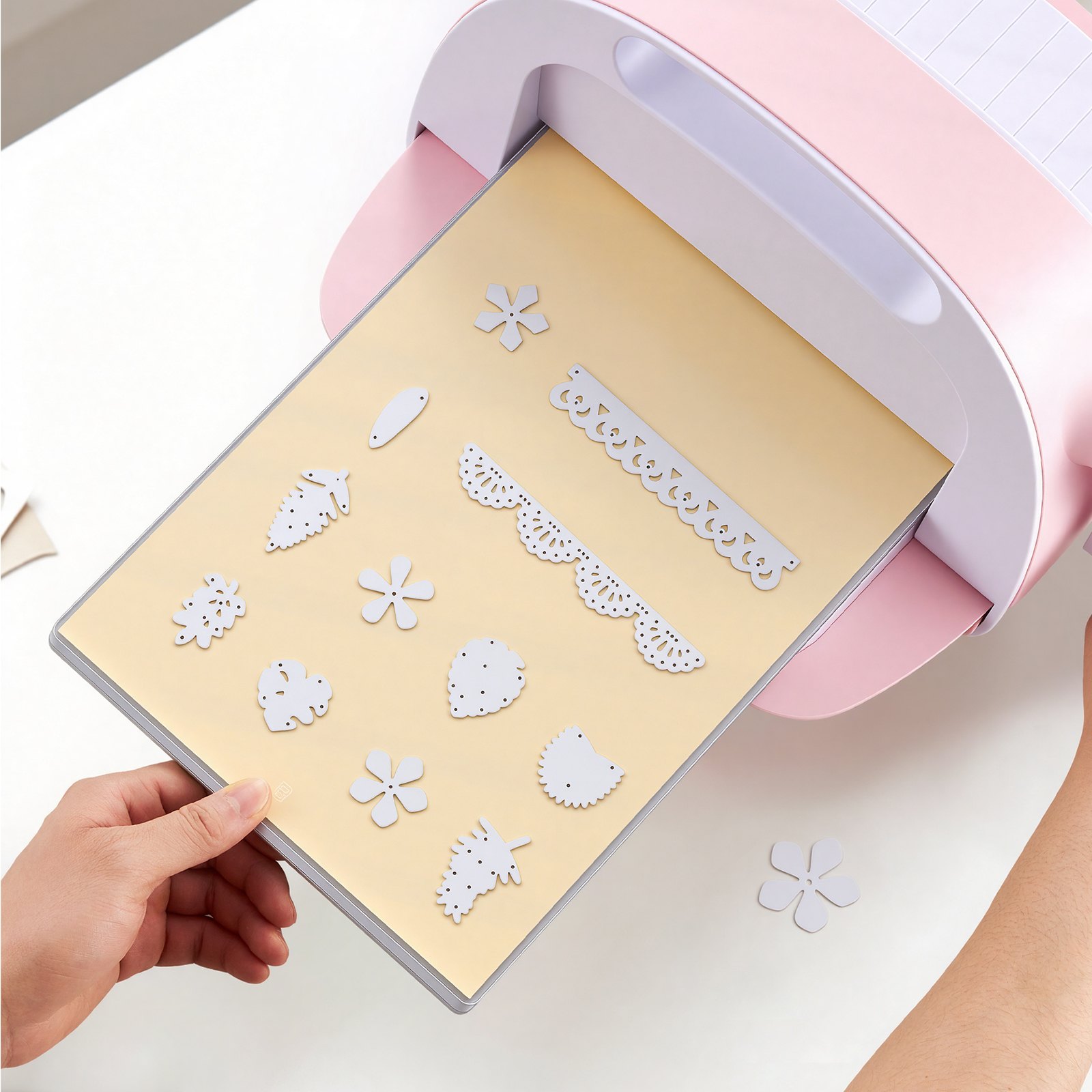 VEVOR Almohadillas de Corte para Troquelado 6 Piezas, 308 x 216 x 3 mm, Placas de Corte de Plástico, Compatible con Máquina Troqueladora Estampadora KM-1885 de VEVOR, para Scrapbooking Manualidades