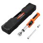 VEVOR Digital Torque Wrench Set with 3/8 Inch Drive (6.7-135 Nm) 72 Teeth ±2% Precise Electronic Torque Wrench with Preset Value & LED Notification Car Repair