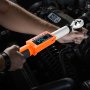 VEVOR Digital Torque Wrench Set with 3/8 Inch Drive (6.7-135 Nm) 72 Teeth ±2% Precise Electronic Torque Wrench with Preset Value & LED Notification Car Repair