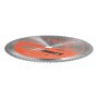 VEVOR Circular Saw Blade, 305 mm Diameter, 100 Sharp Alloy Teeth, 25.4 mm Arbor, Fine Finish, Aluminum Cutting Blade for Circular Saw, with Noise-Reducing Heat Vents, for Cutting Steel and Metal