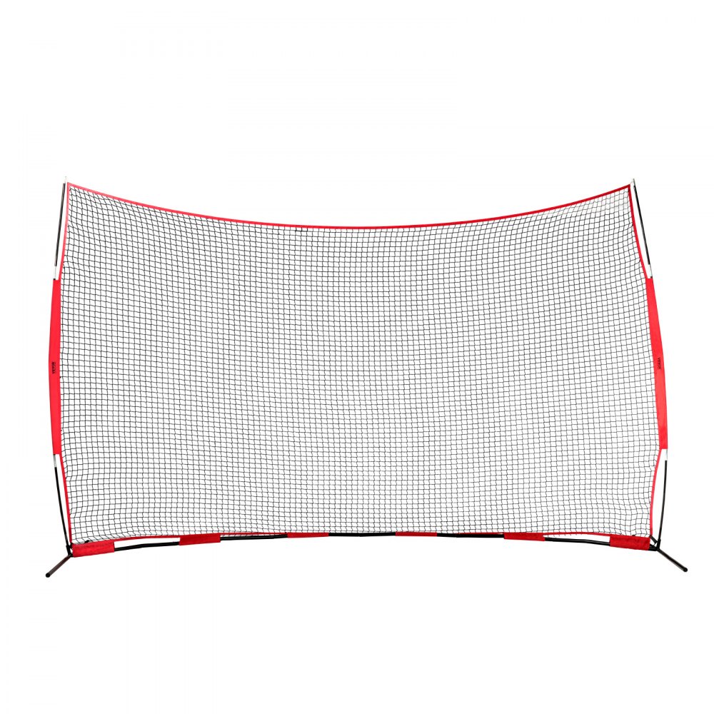 VEVOR Red de Barrera para Barricada, Red de Barrera deportiva de 5070x1400x3120 mm Equipo de Práctica Portátil con Bolsa de Transporte,  Red de Protección para Entrenamiento de Béisbol, Softball
