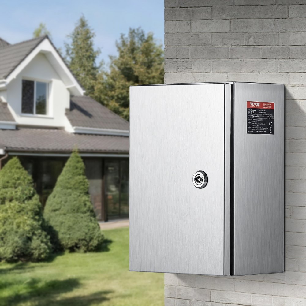 Vevor Caja Distribución Eléctrica Con Protección Ip65 Tamaño 300 X 200 X 150 Mm