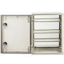 VEVOR Caja Eléctrica de Fibra de Vidrio, Montaje en Pared de 40x30x20 cm