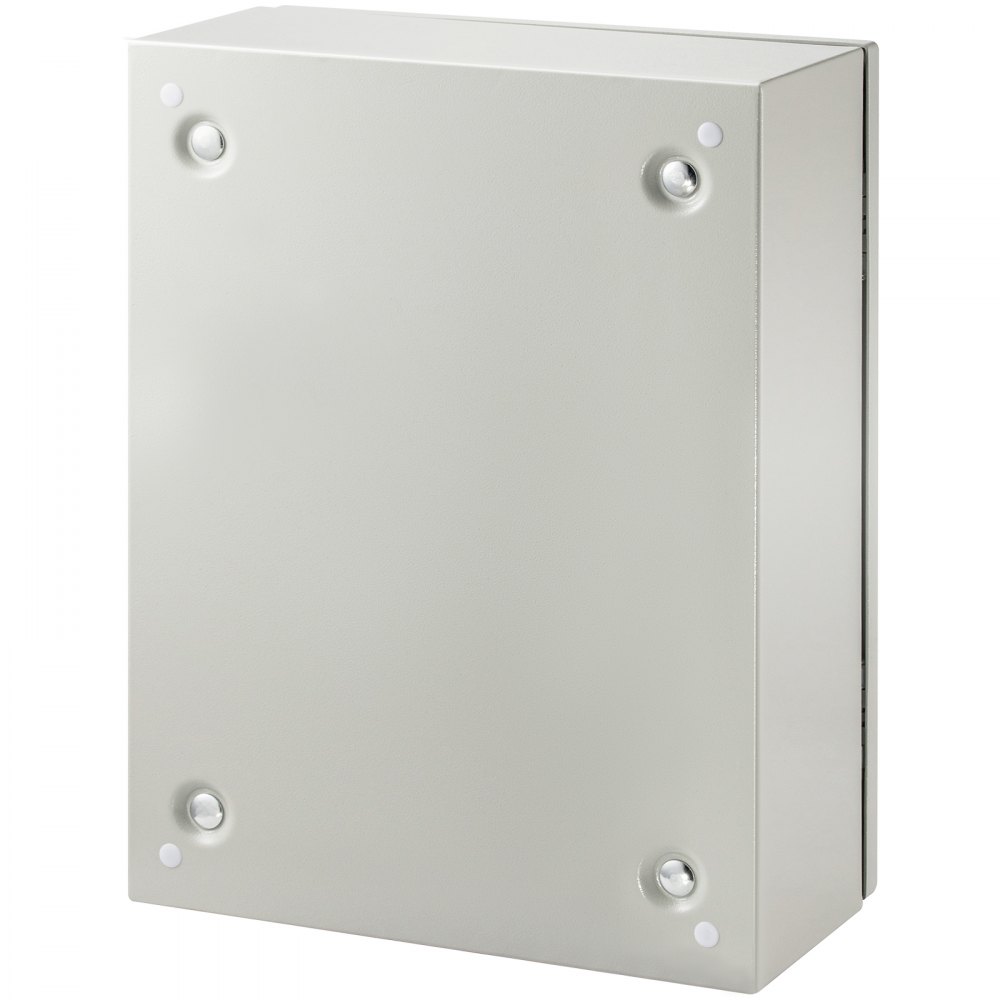 VEVOR Caja Eléctrica de Acero al Carbono 16"x12"x6" IP66 Recubrimiento de Polvo