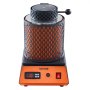 VEVOR Horno de Fusión de Oro Digital, con Crisol Cerámico de 3 kg, 1350 W, máx. 1150 ℃, Kit de Horno de Fusión de Metales para Fabricación de Joyas, Lingotes y Componentes Metálicos, Color Negro