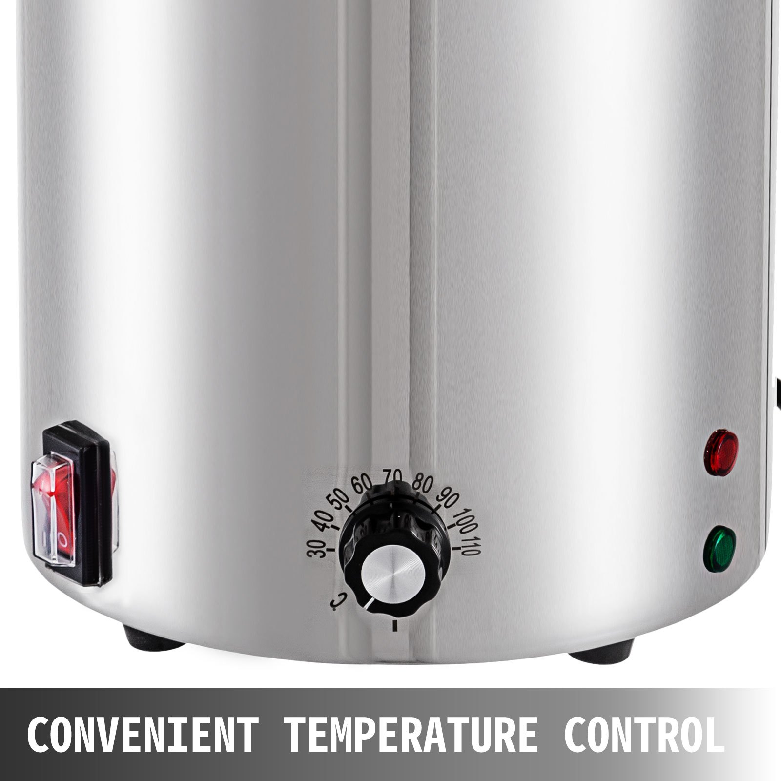 Dispensador De Salsa De Tomate 2.5l 650w Dispensador De Crema Acero Inoxidable