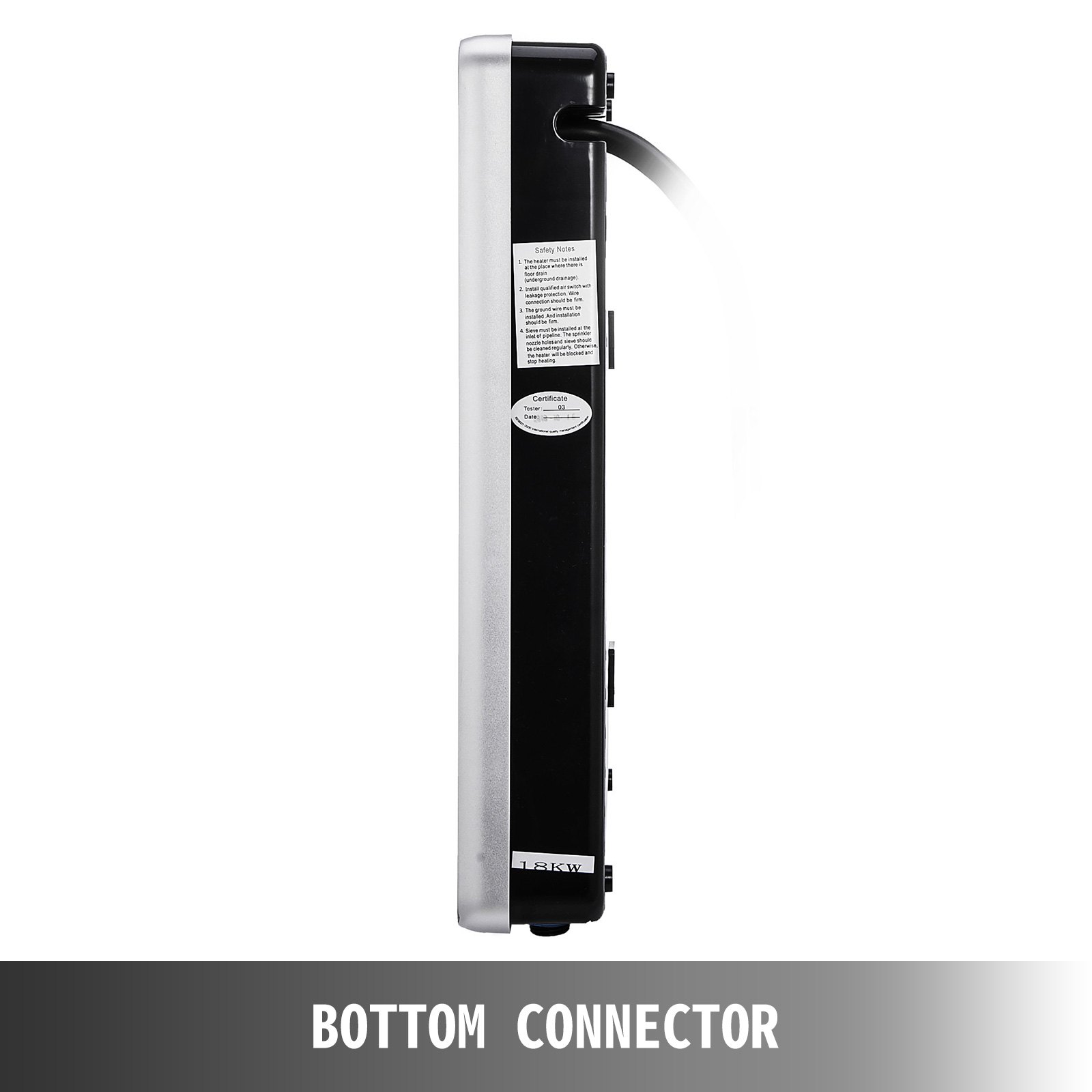 Calentador De Agua Eléctrico Instantáneo 18kw Ajustable A Prueba De Agua Cocina